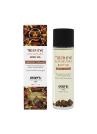 Органическое массажное масло TIGER EYE MACADAMIA - 100 мл. - Exsens - купить с доставкой в Барнауле