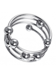 Большое металлическое кольцо под головку пениса - ToyFa - купить с доставкой в Барнауле