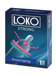 Стимулирующая насадка на пенис LOKO STRONG с продлевающим эффектом - Sitabella - в Барнауле купить с доставкой