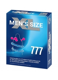 Стимулирующая насадка на пенис MEN SIZE 777 - Sitabella - в Барнауле купить с доставкой