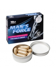 Пищевой концентрат для мужчин MANS FORCE  - 12 капсул - Sitabella - купить с доставкой в Барнауле