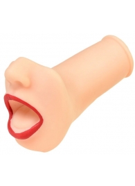 Мастурбатор-ротик с алыми губами - ToyFa - в Барнауле купить с доставкой