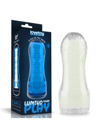 Светящийся в темноте мастурбатор Lumino Play Masturbator Ribbed - Lovetoy - в Барнауле купить с доставкой