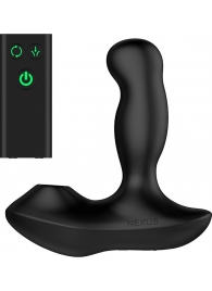 Черный вибратор-ротатор для стимуляции простаты Nexus Revo Air - Nexus Range - в Барнауле купить с доставкой