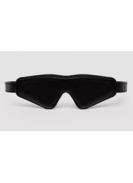 Двусторонняя красно-черная маска на глаза Reversible Faux Leather Blindfold - Fifty Shades of Grey - купить с доставкой в Барнауле