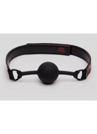 Кляп-шар на двусторонних ремешках Reversible Silicone Ball Gag - Fifty Shades of Grey - купить с доставкой в Барнауле