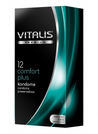 Контурные презервативы VITALIS PREMIUM comfort plus - 12 шт. - Vitalis - купить с доставкой в Барнауле