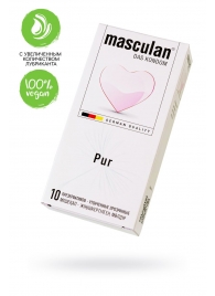 Супертонкие презервативы Masculan Pur - 10 шт. - Masculan - купить с доставкой в Барнауле