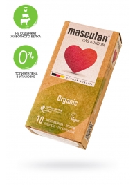 Экологически чистые презервативы Masculan Organic - 10 шт. - Masculan - купить с доставкой в Барнауле