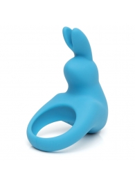 Голубое эрекционное виброкольцо Happy Rabbit Rechargeable Rabbit Cock Ring - Happy Rabbit - в Барнауле купить с доставкой