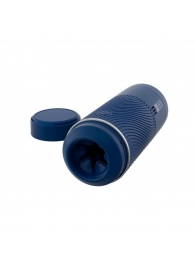 Синий мастурбатор с контролем всасывания Arcwave Pow Stroker - Arcwave - в Барнауле купить с доставкой