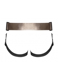 Бронзовый пояс для насадок Curious Harness - Strap-on-me купить в Барнауле с доставкой в Orgasmix.ru Бронзовый пояс для насадок Curious Harness - Strap-on-me - купить с доставкой в Барнауле