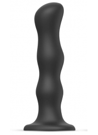 Черная насадка Strap-On-Me Dildo Geisha Balls size M - Strap-on-me купить в Барнауле с доставкой в Orgasmix.ru Черная насадка Strap-On-Me Dildo Geisha Balls size M - Strap-on-me - купить с доставкой в Барнауле
