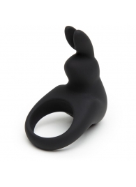 Черное эрекционное виброкольцо Happy Rabbit Rechargeable Rabbit Cock Ring - Happy Rabbit - в Барнауле купить с доставкой