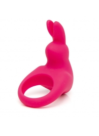 Розовое эрекционное виброкольцо Happy Rabbit Rechargeable Rabbit Cock Ring - Happy Rabbit - в Барнауле купить с доставкой