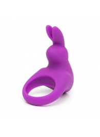 Фиолетовое эрекционное виброкольцо Happy Rabbit Rechargeable Rabbit Cock Ring - Happy Rabbit - в Барнауле купить с доставкой