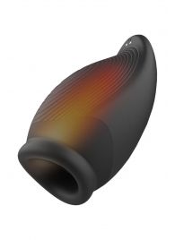 Мастурбатор с вибрацией и функцией нагрева Squeezable Stroker - Dream Toys - в Барнауле купить с доставкой