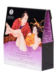 Соль для ванны Lovebath Sensual lotus, превращающая воду в гель - 650 гр. - Shunga - купить с доставкой в Барнауле