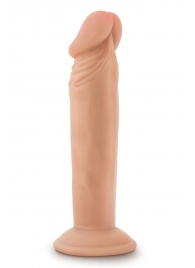 Телесный фаллоимитатор-реалистик 6 Inch Posable Dildo - 16,5 см. - Blush Novelties