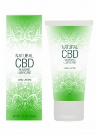 Лубрикант с пролонгирующим эффектом Natural CBD Numbing Lubricant - 50 мл. - Shots Media BV - купить с доставкой в Барнауле