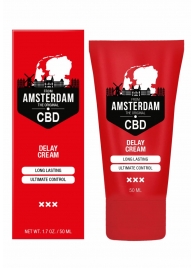 Крем-пролонгатор CBD from Amsterdam Delay Cream - 50 мл. - Shots Media BV - купить с доставкой в Барнауле