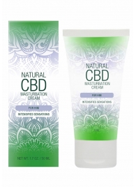 Крем для мастурбации для мужчин Natural CBD Masturbation Cream For Him - 50 мл. - Shots Media BV - купить с доставкой в Барнауле