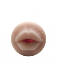 Телесный мастурбатор-ротик Oral Mini Masturbator - Adrien Lastic - в Барнауле купить с доставкой
