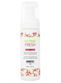 Органическая интимная очищающая пенка Intime Fresh - 150 мл. - Exsens - купить с доставкой в Барнауле