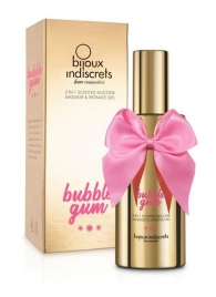 Гель с ароматом жвачки Bubblegum 2-in-1 Scented Silicone Massage And Intimate Gel - 100 мл. - Bijoux Indiscrets - купить с доставкой в Барнауле