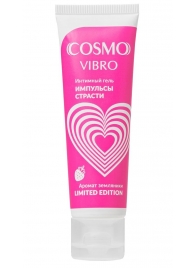 Возбуждающий гель на водно-силиконовой основе Cosmo Vibro с ароматом земляники - 50 гр. - Биоритм - купить с доставкой в Барнауле