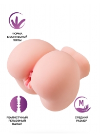 Реалистичный мастурбатор Giovanna - ToyFa - в Барнауле купить с доставкой