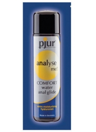 Анальный лубрикант pjur ANALYSE ME Comfort Water Anal Glide - 2 мл. - Pjur - купить с доставкой в Барнауле