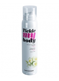 Массажная хрустящая пенка Tickle My Body Monoi с ароматом моной - 150 мл. - Love to Love - купить с доставкой в Барнауле