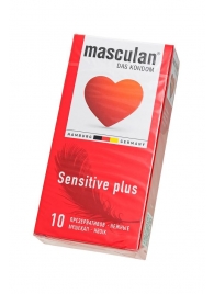 Презервативы Masculan Sensitive plus - 10 шт. - Masculan - купить с доставкой в Барнауле