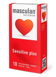 Презервативы Masculan Sensitive plus - 10 шт. - Masculan - купить с доставкой в Барнауле