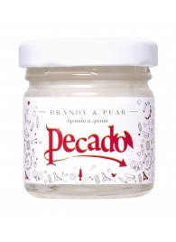 Массажная свеча Brandy   Pear - 35 мл. - Pecado - купить с доставкой в Барнауле