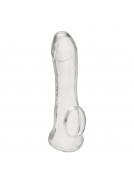 Прозрачная насадка на пенис Transparent Penis Enhancing Sleeve Extension - 15,9 см. - BlueLine - в Барнауле купить с доставкой