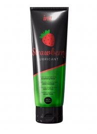 Смазка на водной основе с ароматом клубники Strawberry Lubricant - 100 мл. - INTT - купить с доставкой в Барнауле