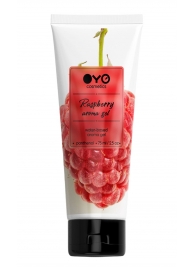 Лубрикант на водной основе OYO Aroma Gel Raspberry с ароматом малины - 75 мл. - OYO - купить с доставкой в Барнауле