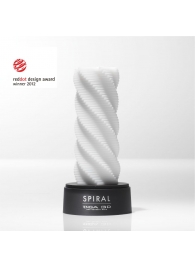 Белый 3D мастурбатор SPIRAL - Tenga - в Барнауле купить с доставкой