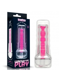 Светящийся в темноте мастурбатор 8.5 Lumino Play Masturbator - Lovetoy - в Барнауле купить с доставкой