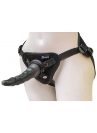 Комплект из трусиков Harness и двух насадок - 20,5 и 18 см. - LOVETOY (А-Полимер) - купить с доставкой в Барнауле