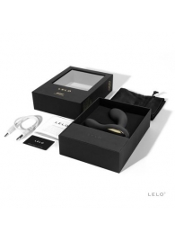 Чёрный перезаряжаемый стимулятор простаты Bruno Black - Lelo - в Барнауле купить с доставкой