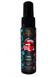 Спрей для горла Deep Throat с десенсибилизирующим эффектом и вкусом бабл-гам - 50 мл. - БиоМед - купить с доставкой в Барнауле