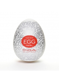 Мастурбатор-яйцо Keith Haring EGG PARTY - Tenga - в Барнауле купить с доставкой