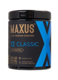 Классические презервативы MAXUS Classic - 12 шт. - Maxus - купить с доставкой в Барнауле