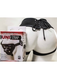 Универсальные трусики Harness UNI strap с корсетом - LOVETOY (А-Полимер) - купить с доставкой в Барнауле