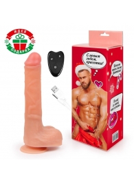 Телесный вибромассажер с возвратно-поступательными движениями - Erowoman-Eroman купить в Барнауле с доставкой в Orgasmix.ru Телесный вибромассажер с возвратно-поступательными движениями - Erowoman-Eroman