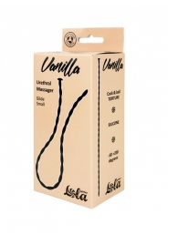 Черный уретральный массажер Glide Small - 30 см. - Lola Games - купить с доставкой в Барнауле