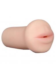 Нежный мастурбатор-ротик REALSTUFF 5INCH MASTURBATOR BJ - Dream Toys - в Барнауле купить с доставкой